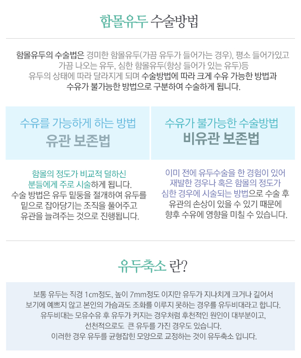 페이스라인 유두성형술